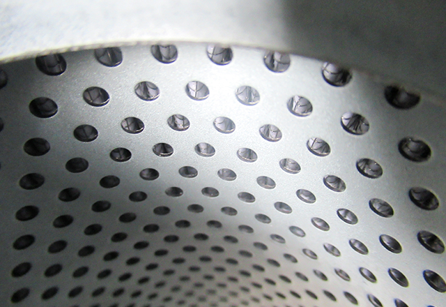 fiberglass and stainless steel filter